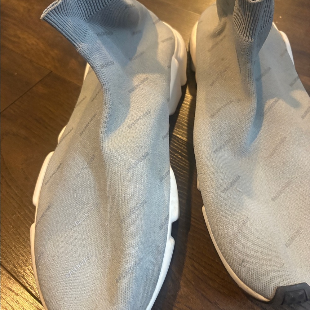 Balenciaga Light Gray Sock Sneakers